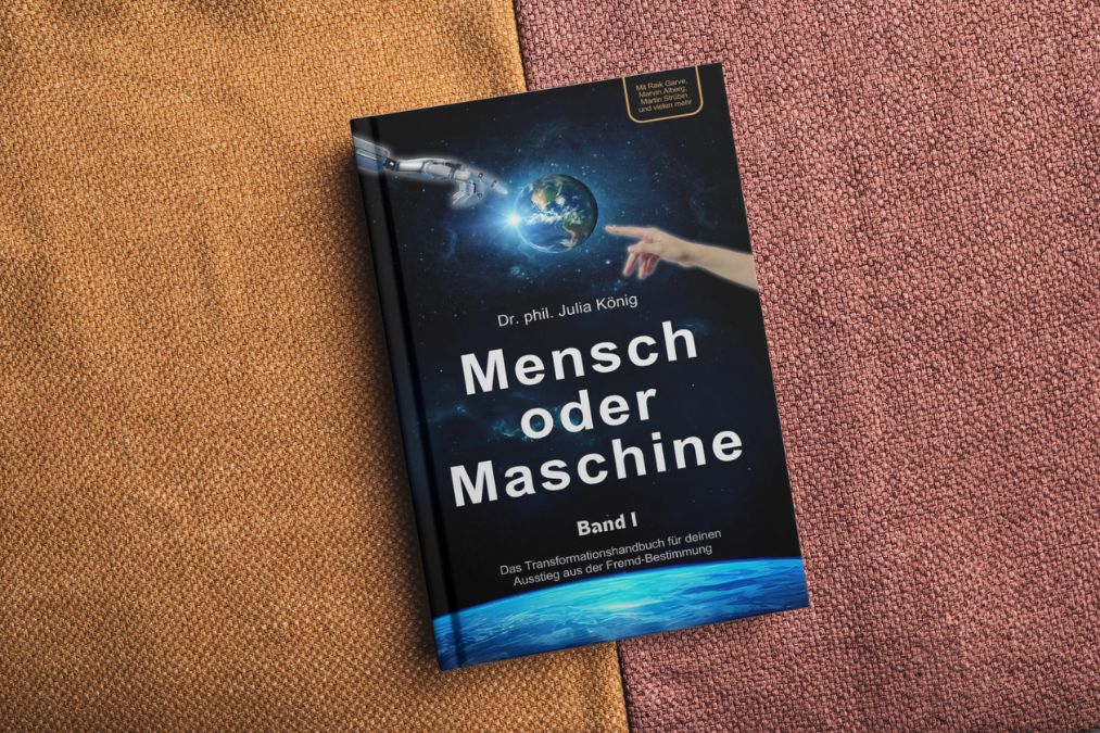 Buch Cover Mensch oder Maschine